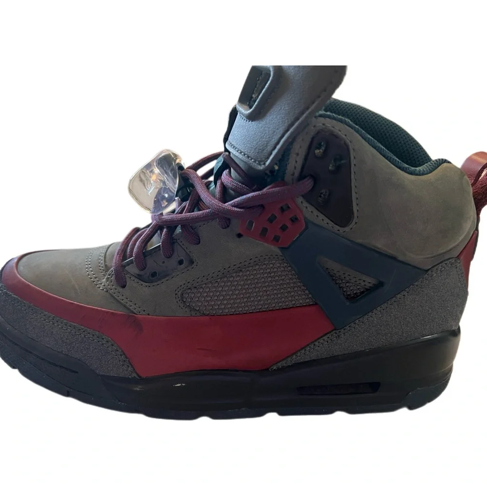 *Rare* COA Jordan Winterized Spizike Boot Flint Grey Cherrywood Nightshade - Picture 8 of 16